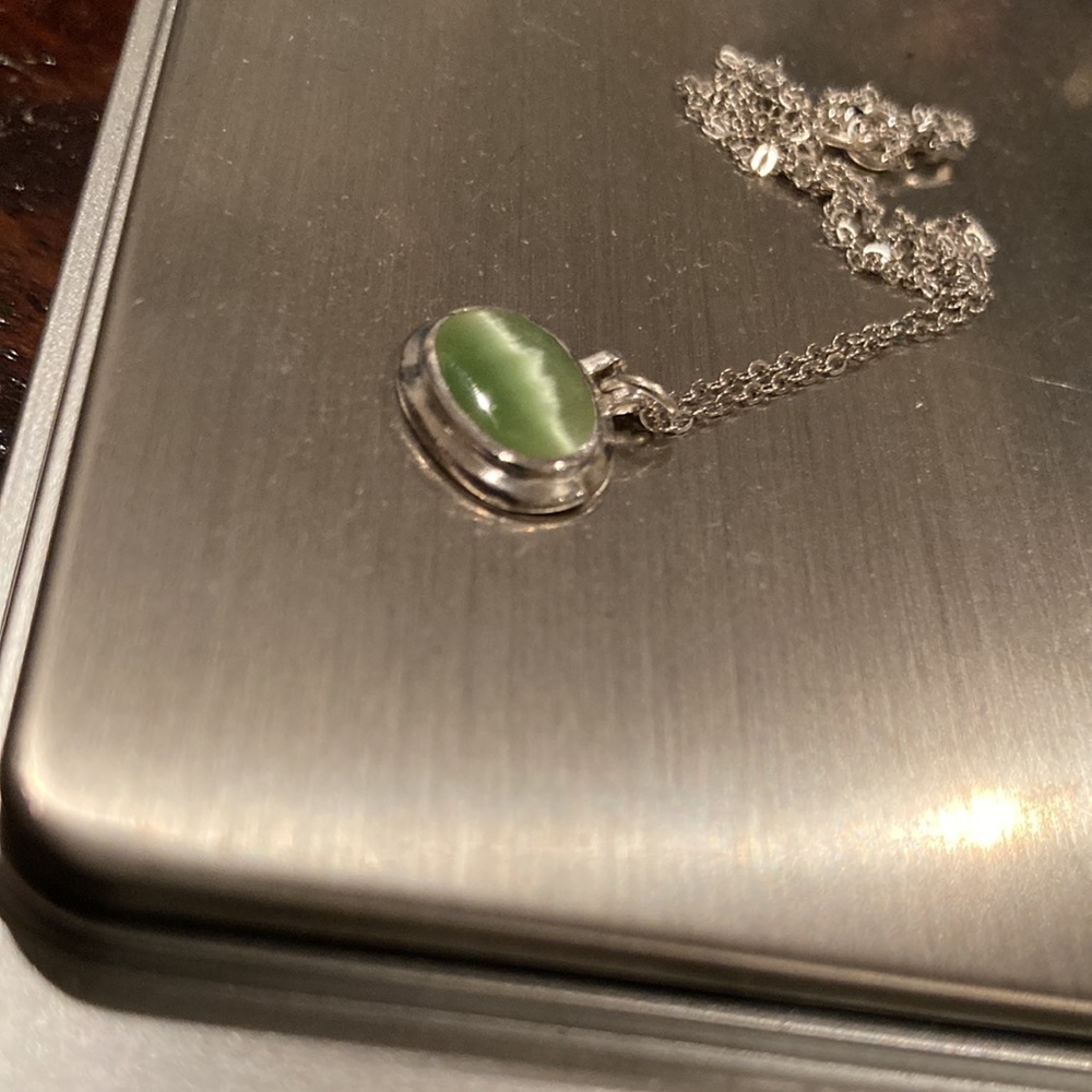 Delicate Green in Sterling - Picture 13 of 13